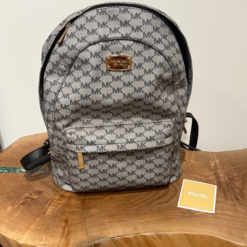 Michael Kors Monogram Backpack